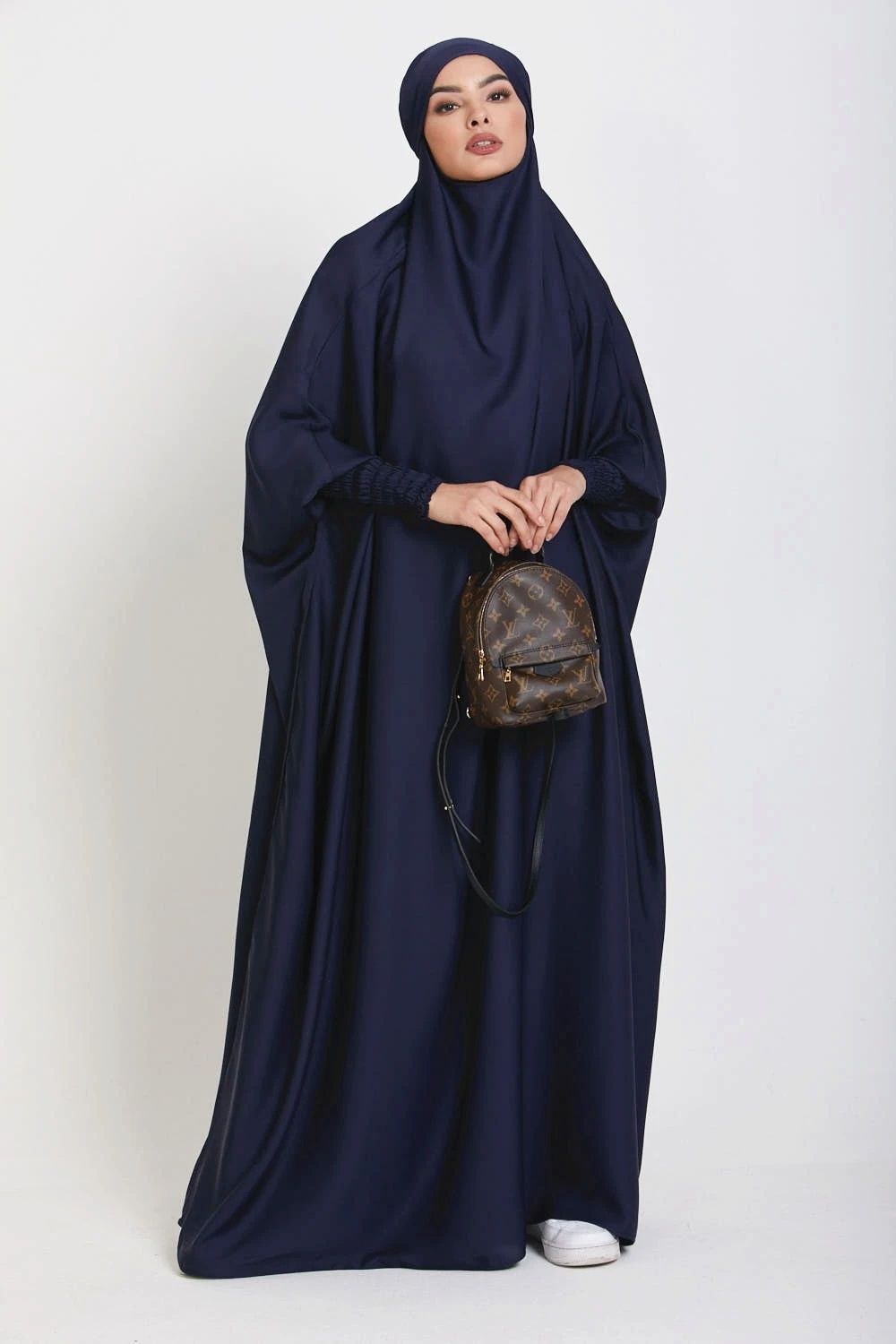1484#New Design Free Size Prayer Abaya Women Muslim Dress Jilbab_