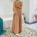522#NEW islamic clothing modest muslim abaya  3 pieces set