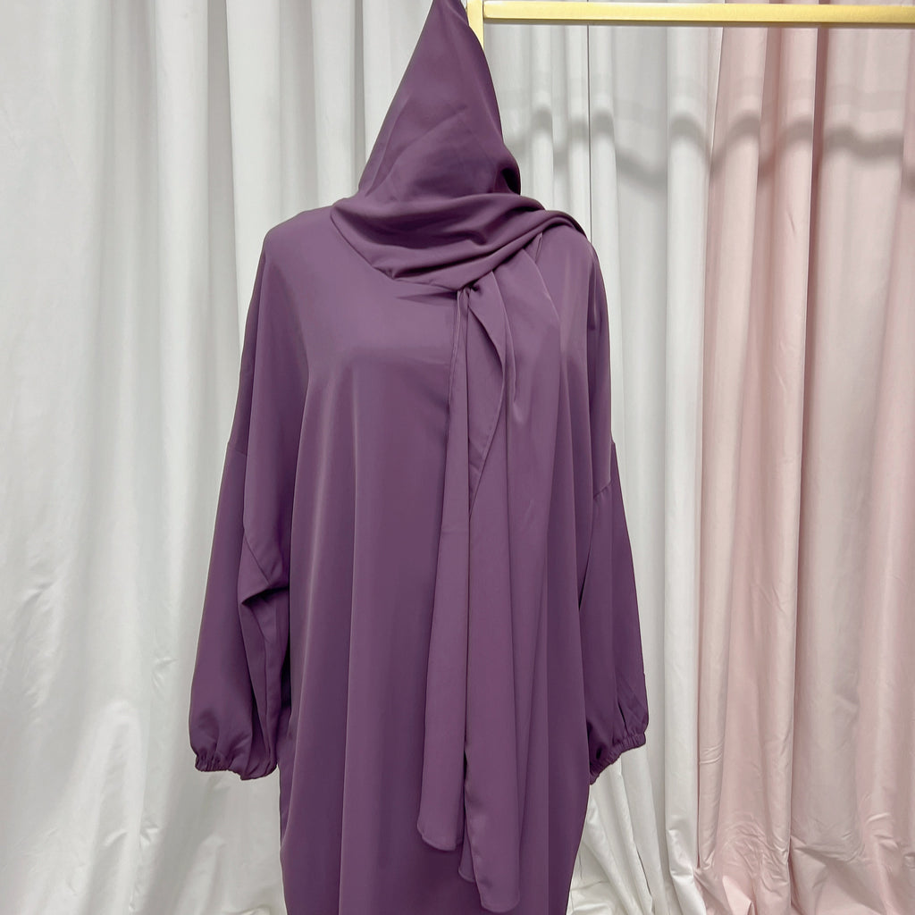 1499#Hoodie Abaya Islamic Clothing Hijab Jilbab_ Dress for Daily Wear