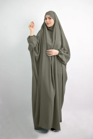 1390#Modest Khimar Hijab Abaya Jilbab_ Muslim Clothing Prayer Abay