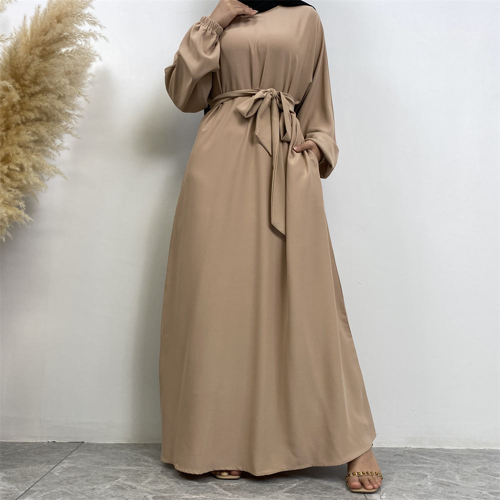 6673#High Quality Nida13 Colors Fashion Muslim Abaya Dress for EID Ramdam