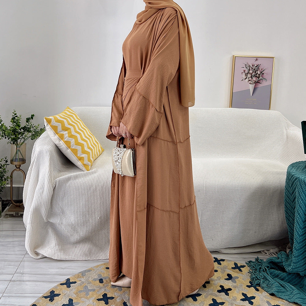 522#NEW islamic clothing modest muslim abaya  3 pieces set